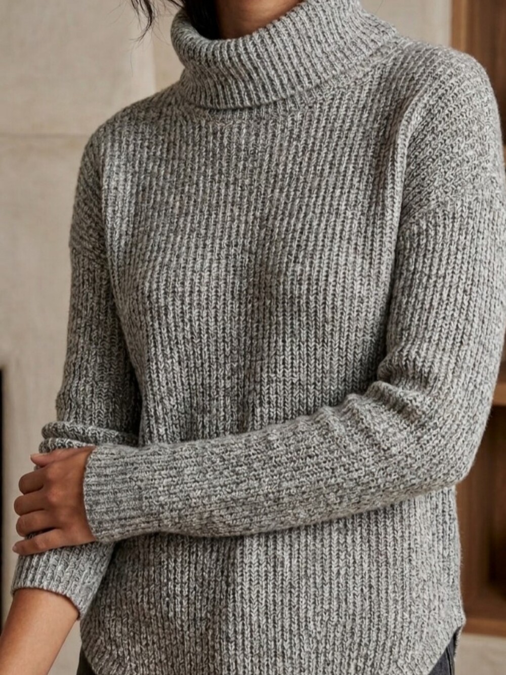 Abercrombie & Fitch Sweater Womens XS White Cotton Blend Knit Pullover
